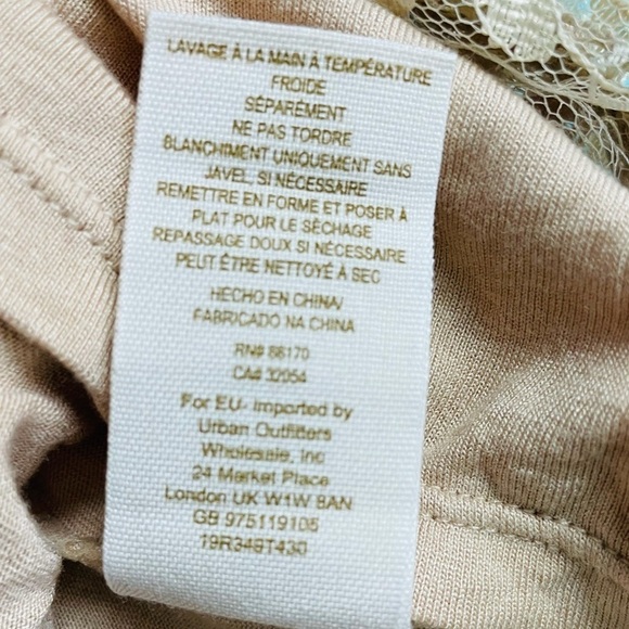 Free People Bell Sleeve Crochet Crop Top - Picture 10 of 11